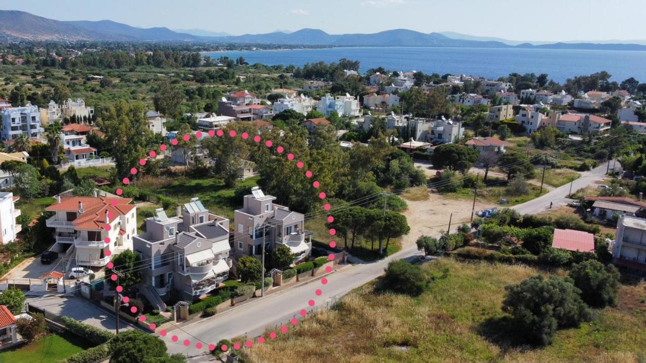 Cozy Beach Home Near Pristine Sea w/ Free Netflix Néa Mákri Zewnętrze zdjęcie
